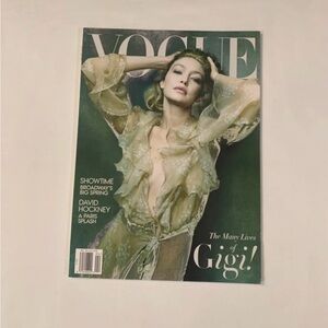 Vogue GiGi! “The Many Live’s of” Issue April 2025 Magazine